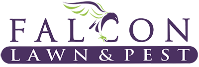 Falcon lawn and pest logo