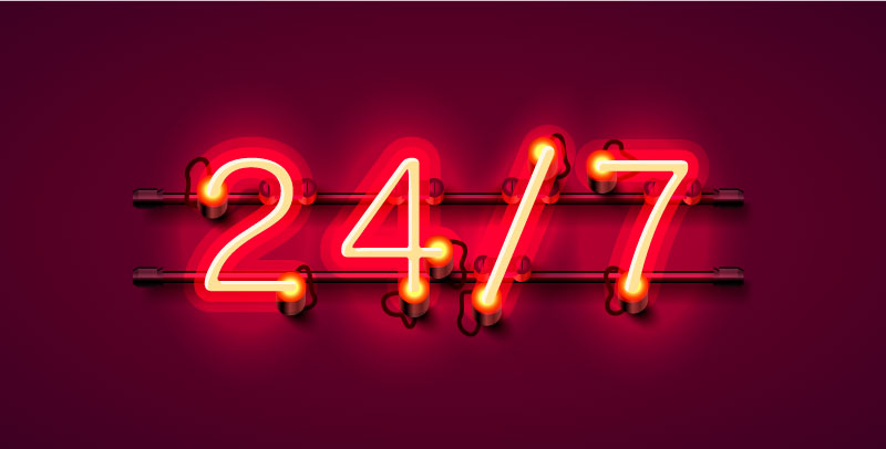 24/7 Sales And Support Image