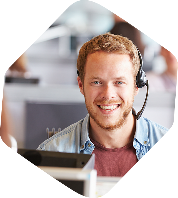 Smiling Home Services Agent