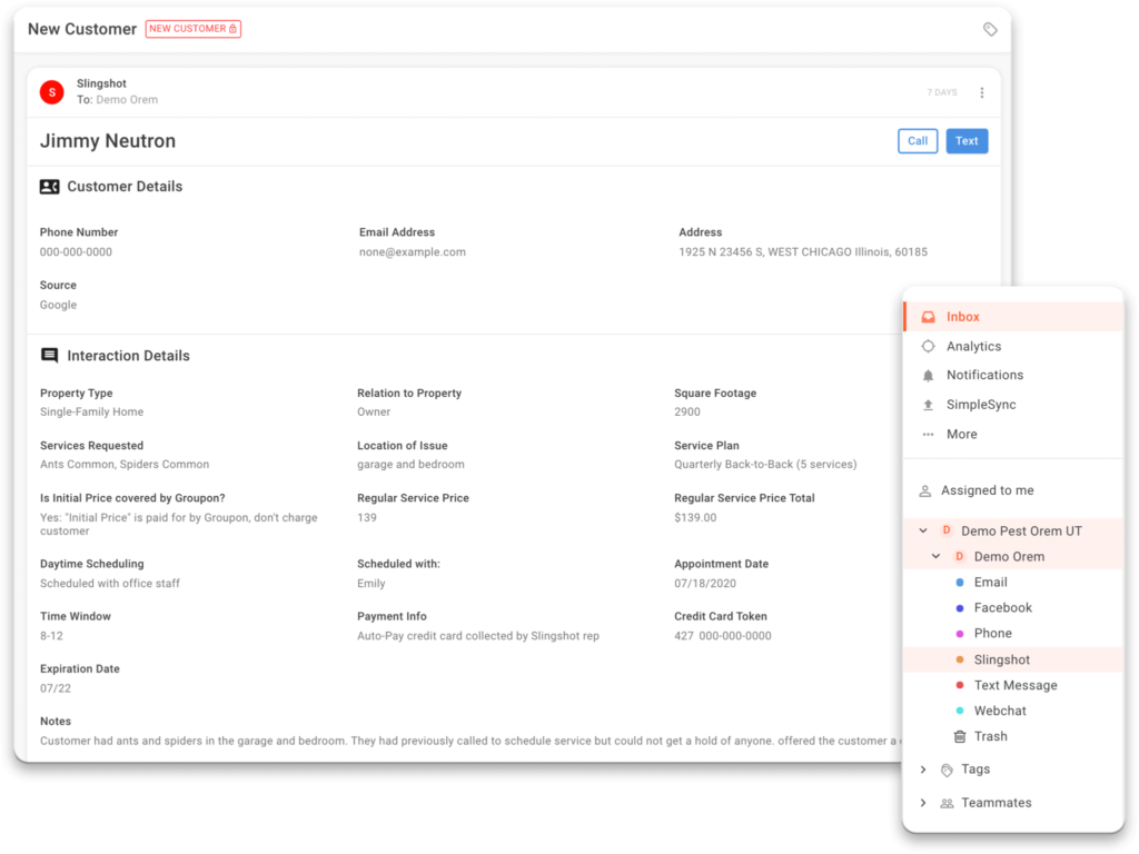 Slingshot interaction platform