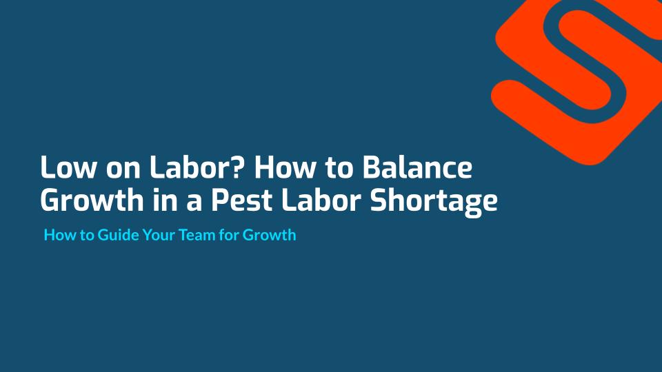 Pest labor shortage tips