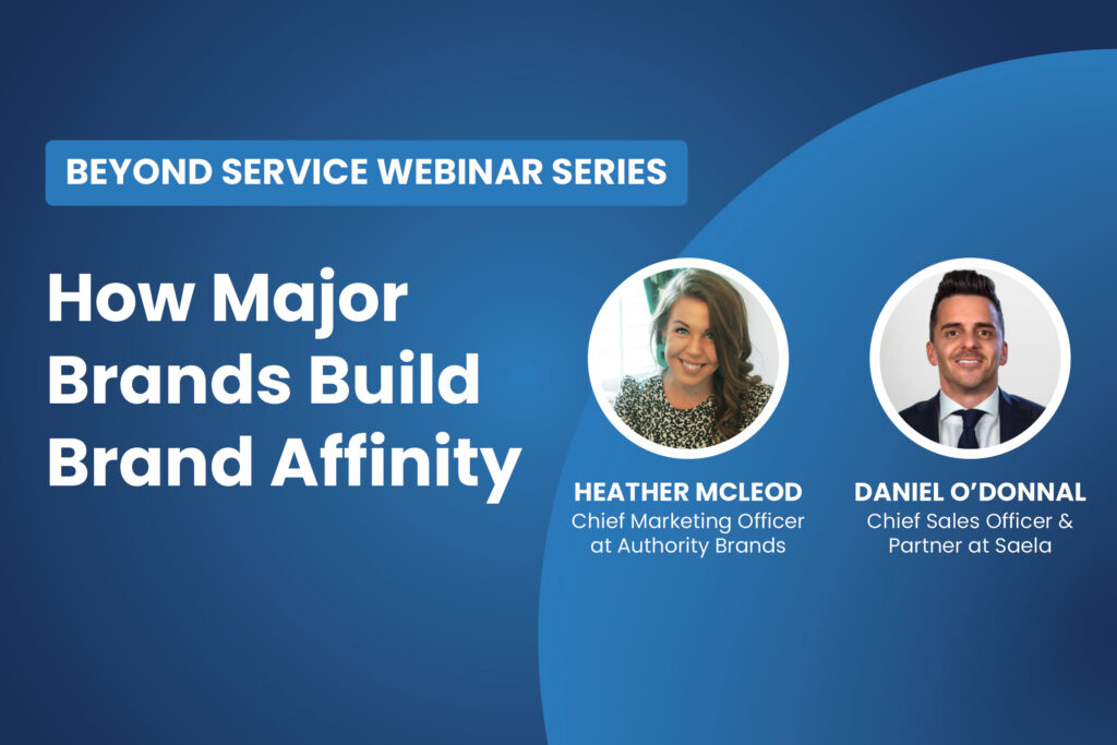 How to build brand affinity.