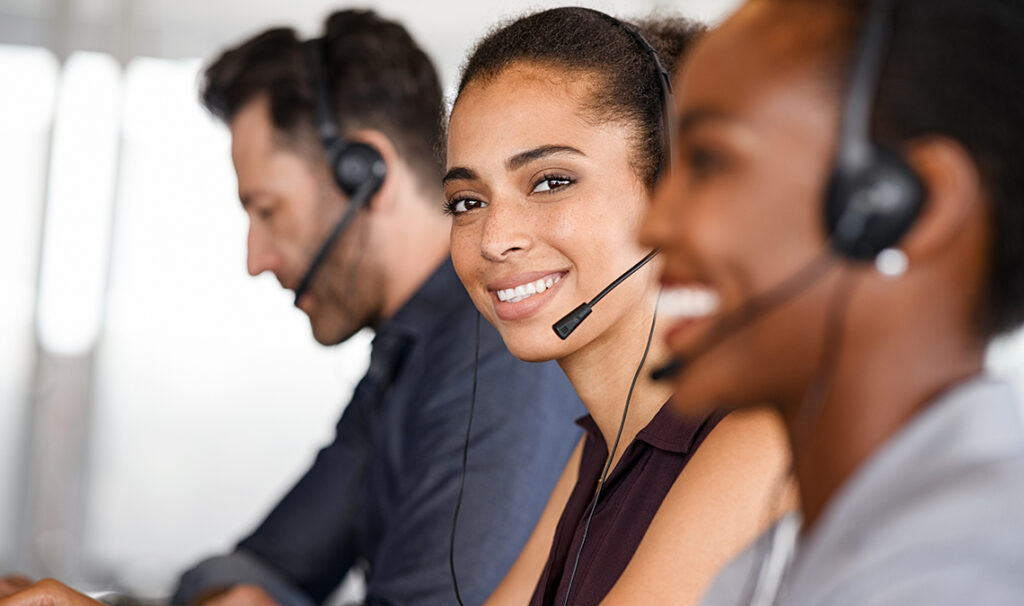 Helpful call center agents.