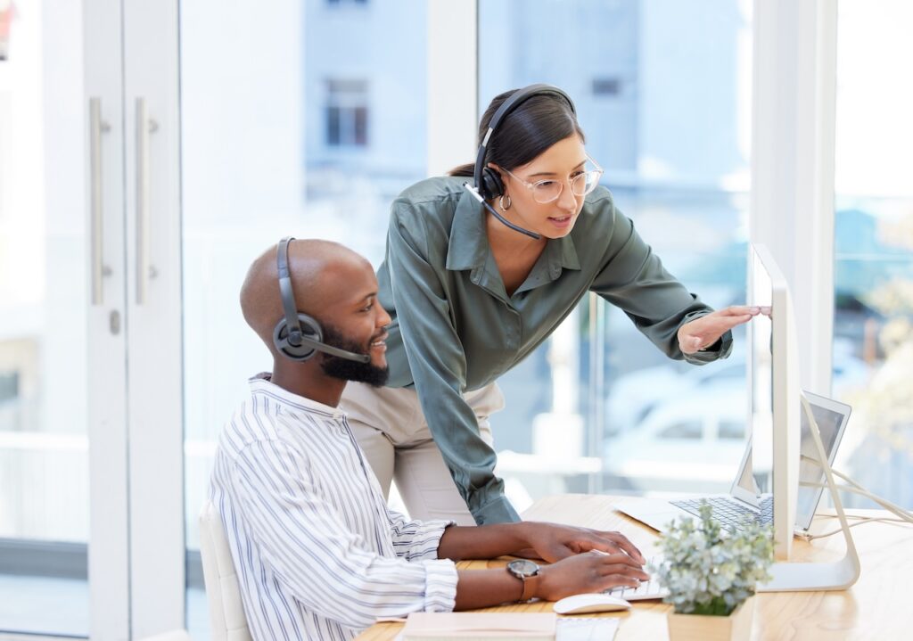 Sales support help.